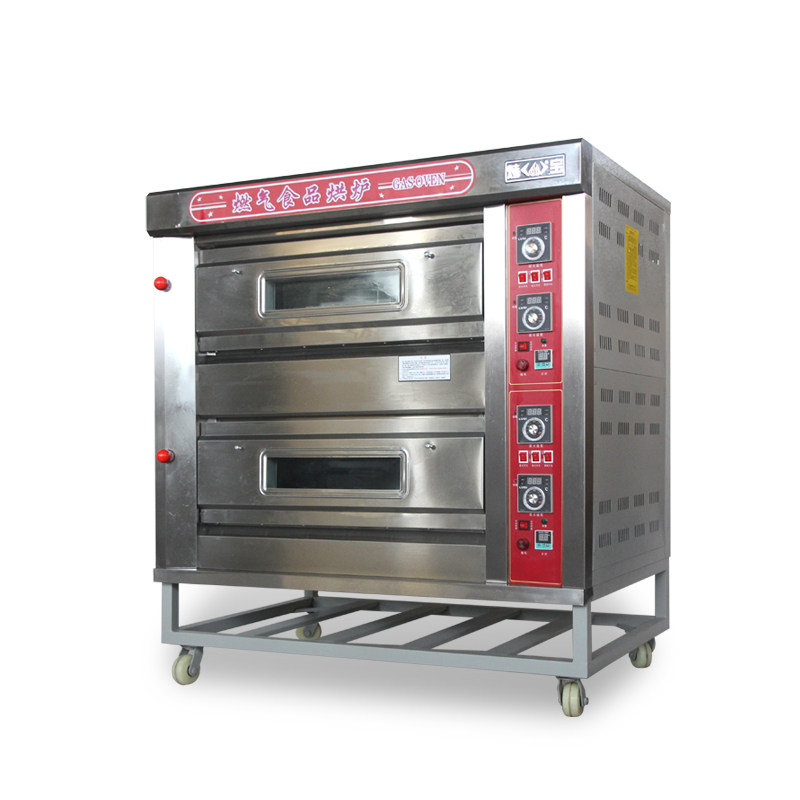 Pizza Oven Single Layer Commercial Oven Two Layer Four Tray Cake Bread Baking Gas Oven Oven Oven