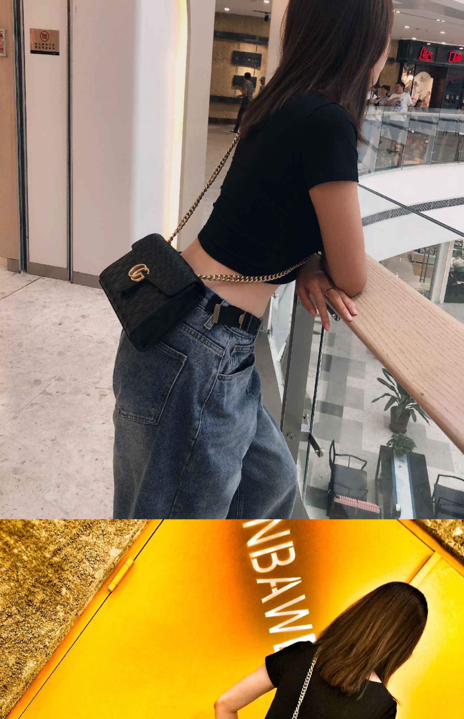 Túi đeo vai nữ 2019 mới sóng thời trang da hoang dã túi xách chuỗi túi phong bì Túi xách nhỏ - Túi xách nữ túi xách da nữ