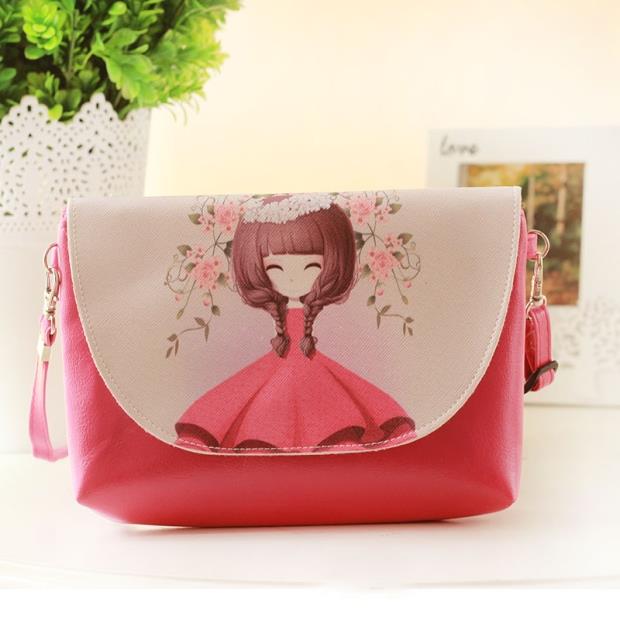 Mùa xuân và mùa hè mới chất lượng cao phim hoạt hình PU điện thoại di động túi trẻ em Messenger túi cô gái công chúa mini túi tiền xu phiên bản Hàn Quốc - Túi bé / Ba lô / Hành lý cặp trẻ em