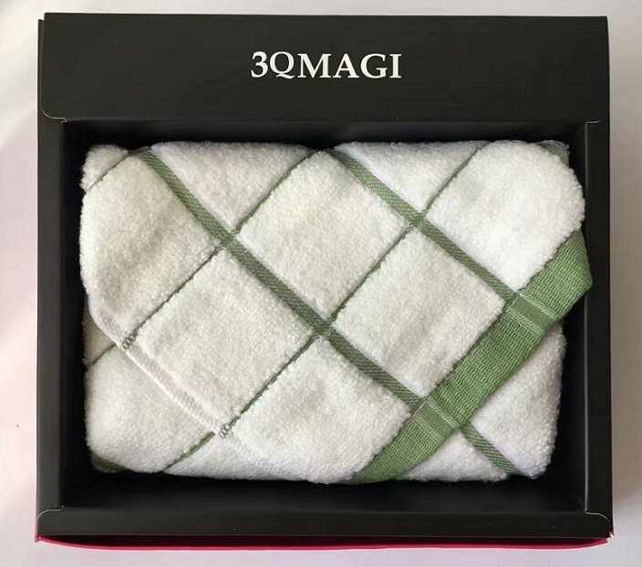 Taiwan patented 3Q micron beauty towel deep cleaning leave-in cleanser green