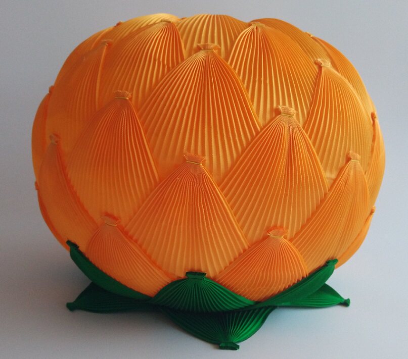 Seoul, South Korea, lotus lamp, prayer and wish lamp, lampshade for home use, handmade A-2