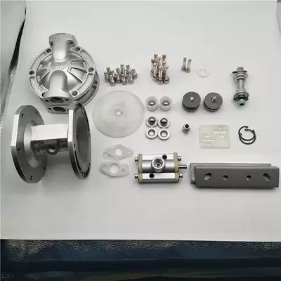 Taiwan pneumatic diaphragm pump accessories pump diaphragm gasket sealing rubber ring piston directional valve stainless steel bottle