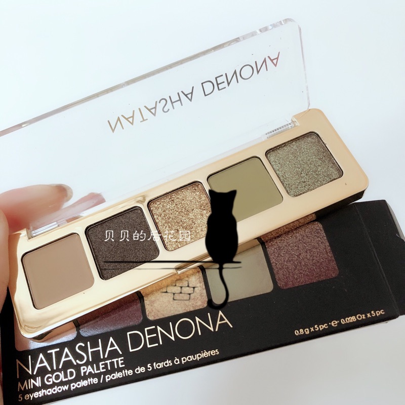 Clear spot Natasha ND Autumn and Winter series mini gold mini eye disk star glam retro