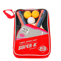 New lion Pugh high SDC51997 long handle double-sided anti-glue horizontal row table tennis racket suit with 3 ball square flaps