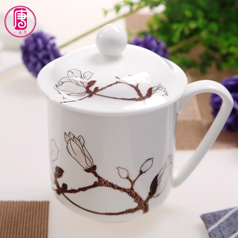 Classical and ipads porcelain cup with cover keller boss cup ink ceramic cups yingbin cup office glass cup