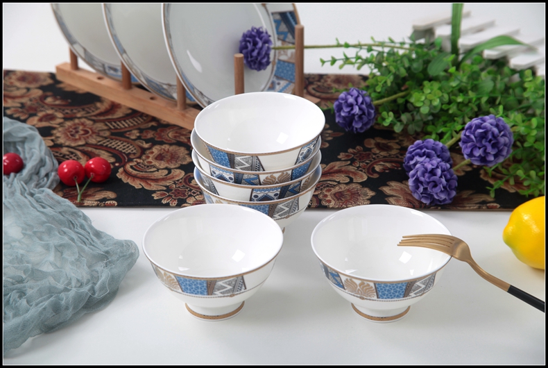 Yipin tang household rice bowls European - style ipads porcelain ceramic bowl 4.5 inches tall bowl restaurant tableware small bowl of porridge