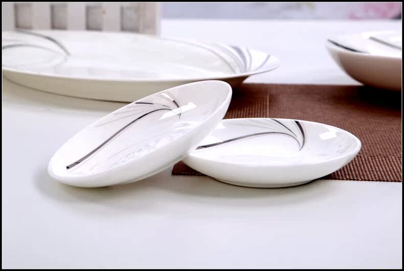 Yipin Tang Jiayong snack plate ipads porcelain ceramic dip mini disc plate disc dumplings dipped in vinegar dish plates
