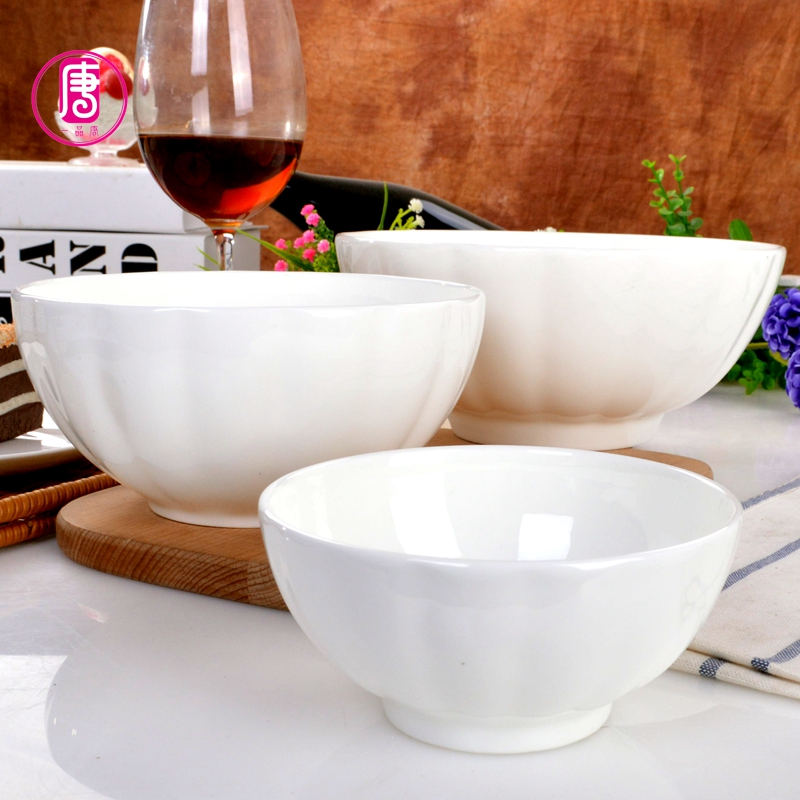 Yipin Tang Chun white ipads China tableware rice bowls of household ceramic bowl rainbow such use creative move to use of tableware