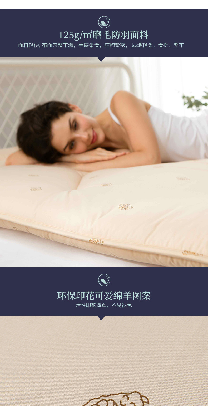 1.8m len dày nệm nệm pad là phụ 1,5m đôi ký túc xá đơn tatami 1,2m - Nệm nệm mỏng