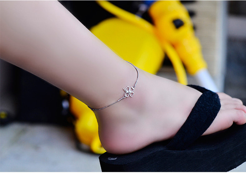 Bracelet de cheville Femme en Argenterie - Ref 3103458 Image 7