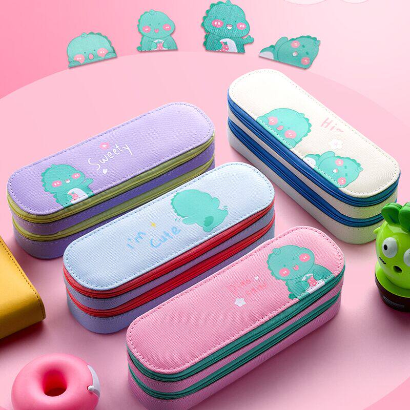 网红笔袋文具盒铅笔盒女简约笔盒文具袋小学生可爱