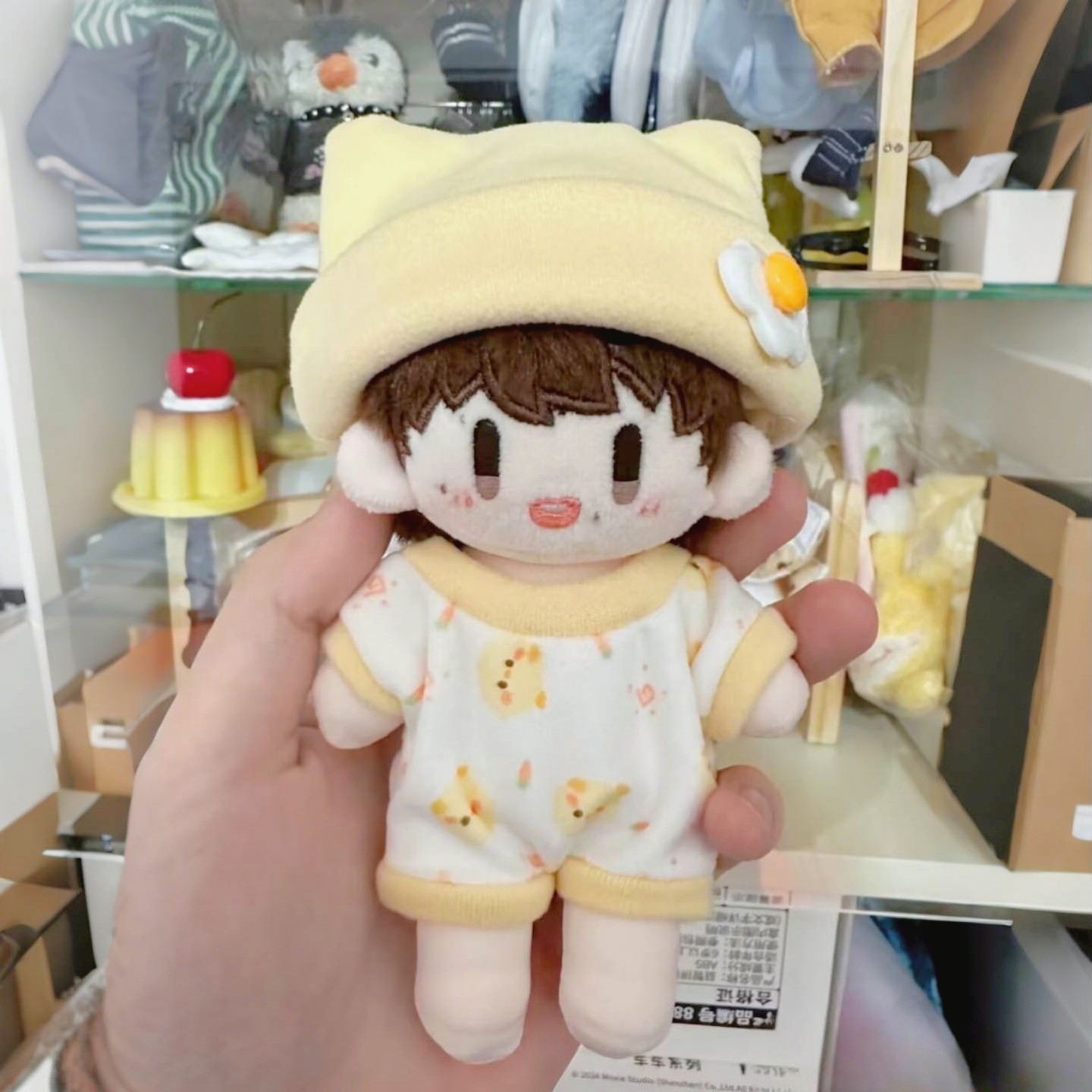 周可可娃衣周深同款玩偶公仔棉花娃娃衣服10cm可爱睡衣套装_棉花娃娃_淘宝游戏网