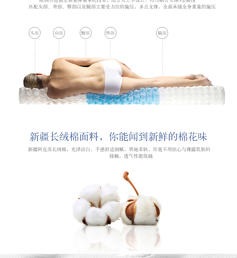 cao su thiên nhiên nệm Simmons 1.8m1.5 mét đôi dừa cọ cọ tùy chỉnh phần cứng và phần mềm độc lập nệm lò xo - Nệm nệm mút