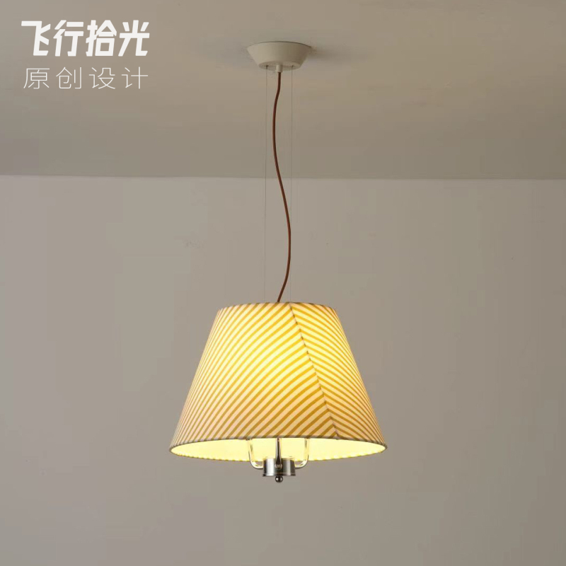 Flying Light Original - Cloudy/High-End French Bedroom Chandelier Master Bedroom Atmosphere Chandelier Simple Fabric Chandelier