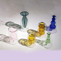 Bixuan Nordic Water Culture Transparent Glass Vase Little Aroma Extension Aromatic High Boron Silicon Creative Fashion