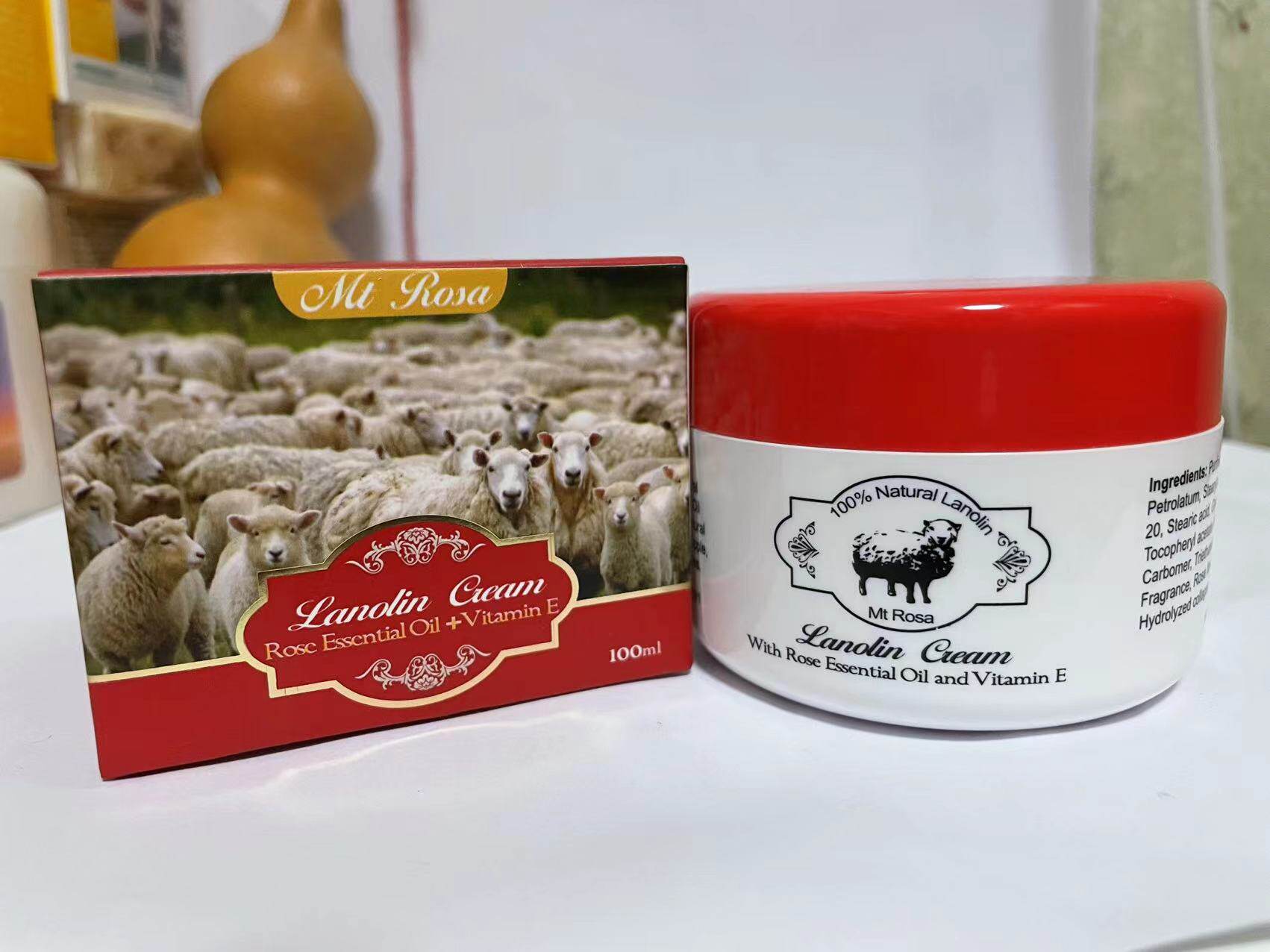 Spot) Australia originally loaded with rose essential oil Vitamin E moisturizing sheep oil shea butter nourishing face cream