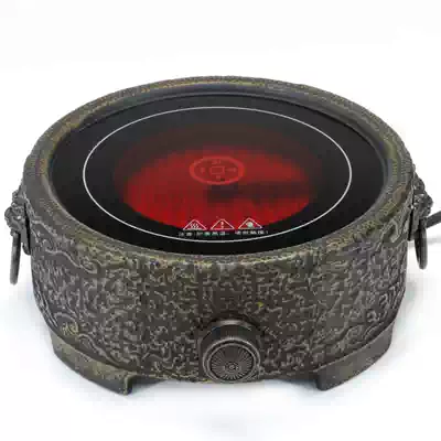 Qiu Wei family electric pottery stove Iron pot Japanese old iron pot High temperature resistant glass pot Boiling water bubbling tea special tea stove