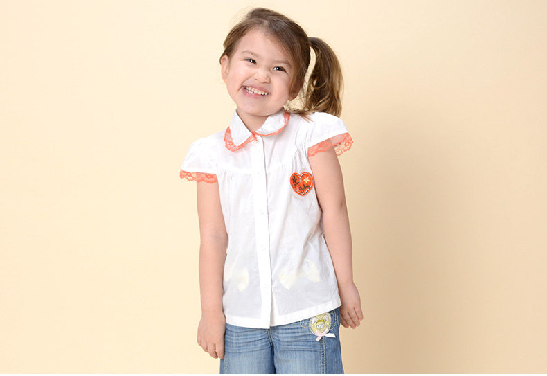 Chemise fille FUN WORLD à manche courte - Ref 2086415 Image 15