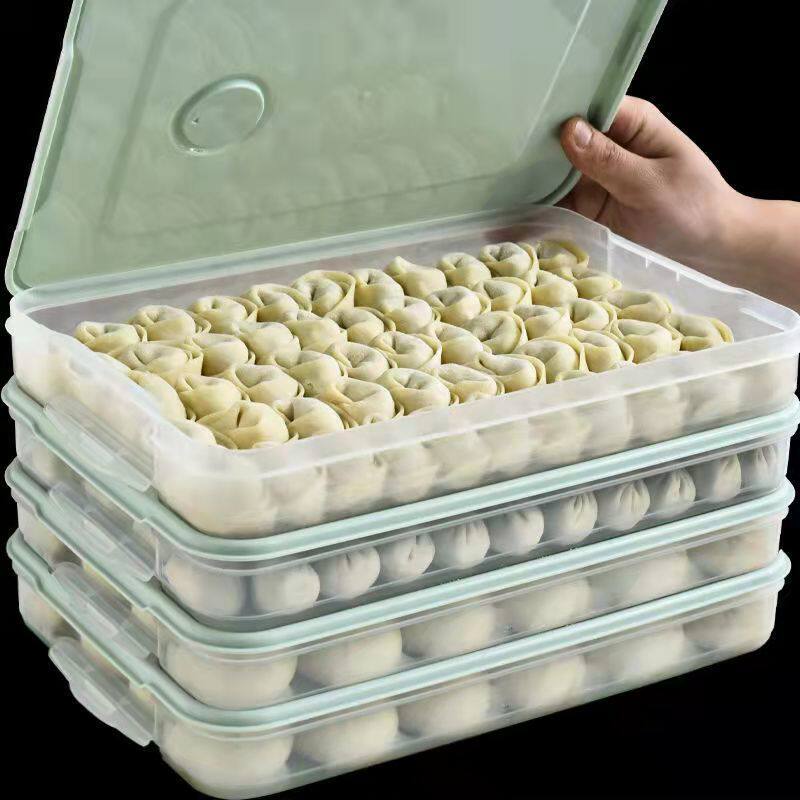 Dumplings Box Frozen Dumplings Multi-layer Refrigerator Dumpling Tray Multi-layer Fresh Box