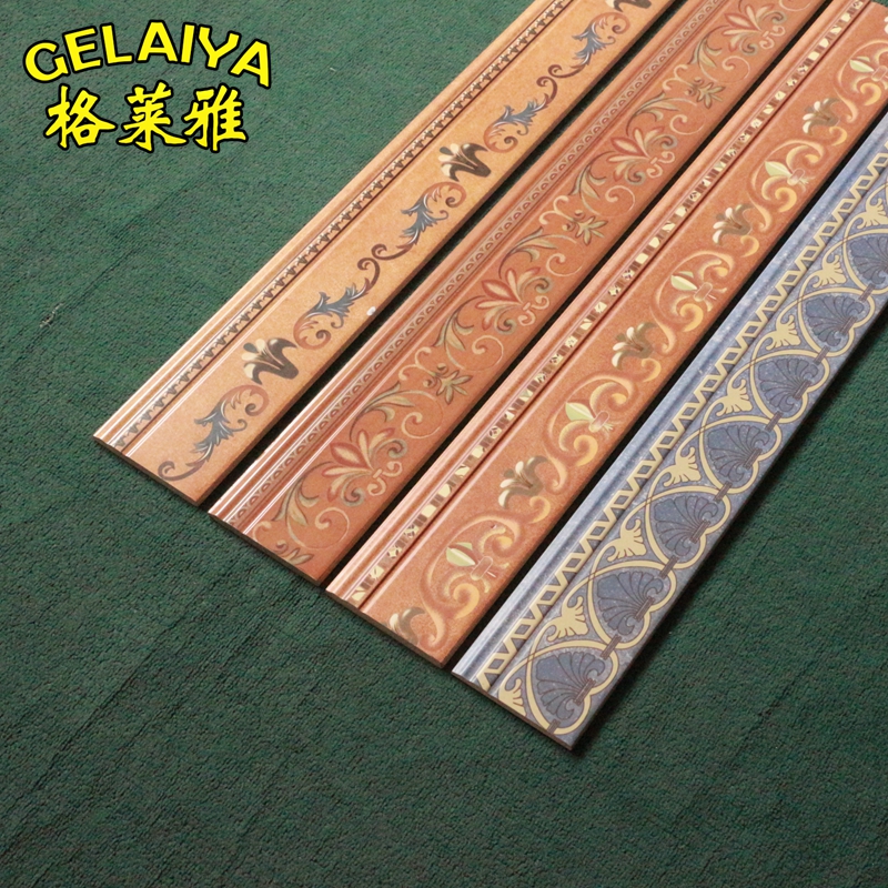 Foshan European-style antique skirting footrest 800x100 living-room skirting bedroom Pohit wire wall angled sideline tiles