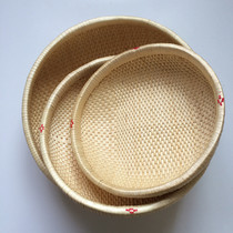 Steamed buns Rattan Woven Household Containing Basket basket Basket Willow chestnut Chestnut Basket Dustpan Needle thread Basket Debris snacks Snack Basket Boutique