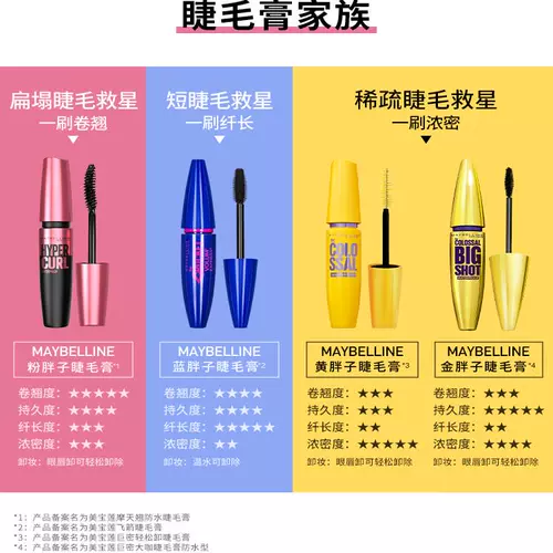 Завивающая водостойкая удлиняющая тушь для макияжа глаз, не растекается