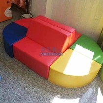 Teddy modular sofa kindergarten early childhood education multi-functional soft modular sofa seat Mijizai