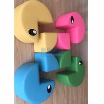 Greedy worm small sofa can be freely combined with kindergarten early education center childrens software small sofa seat stool Mijizai