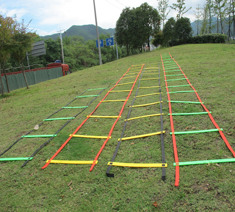 Thiết bị đào tạo tốc độ bóng đá nhảy thang nhanh nhẹn thang tốc độ thể dục đào tạo thang Taekwondo bóng rổ đào tạo dây thang quần áo bóng đá liverpool	