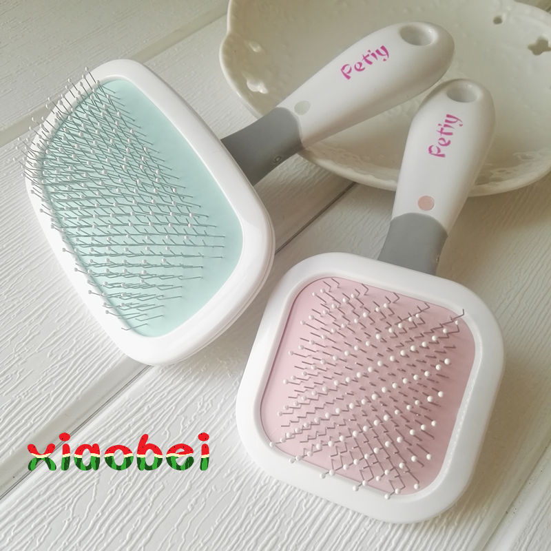 New Pet Dog 360 degree Rotating comb Teddy Bear Massage Comb Double Layer Double Double Dot Massage Massage Comb