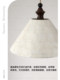 French-Style Vintage All-Copper Creative Shell Dining Room Pendant Light, Rubber Wood Bedroom Pendant Light, Cream-Style Walnut Wood Color Lighting Fixtures