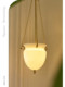 French-Style Vintage All-Copper Glass Dining Room Chandelier, Bar Counter Chandelier, Mid-Century American-Style Bedroom Chandelier, Entryway Hallway Staircase Chandelier