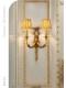 French-Style All-Copper Wall Lamp, European Retro Luxury Creative Personality Villa Living Room Bedside Bedroom Corridor Wall Light