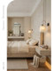 French-Style Creative Shell Wall Lamp for Bedroom Bedside, Atmospheric Wall Lamp, Light Luxury and Elegant Cream-Style Living Room Entrance Lighting