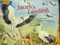 Original English childrens picture book story Storks Landing Storks Landing