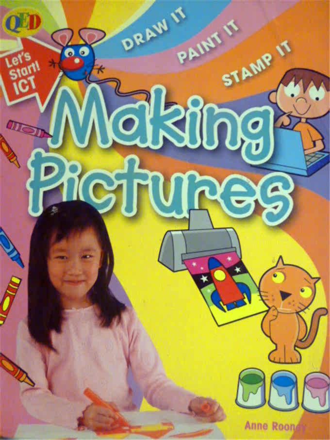 English Version Children's Picture Book Making Pictures Painting Skills - Taobao