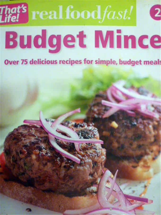 Original English version of Real Food Fast: Budget Mince