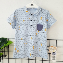 Summer new MnMo hawksbill Turtle Love Boy Short Sleeve T-shirt Turnover Half Sleeve Polo Shirt Pure Cotton Infinitum Collar Blouse