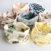 Childrens neck child jacket neck Korean version male and female baby autumn winter pure cotton 100 lap warm cover head baby scarf