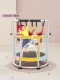 Slide, Children's Trampoline, Indoor Small Home-Use Bouncy Bed, Jumping Bed, Trampoline for Kids to Help Them Grow Taller, Ages 3-6
