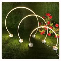 New semicircular led lights with luminous road lead three-piece set table decoration stage decoration wedding props wedding supplies