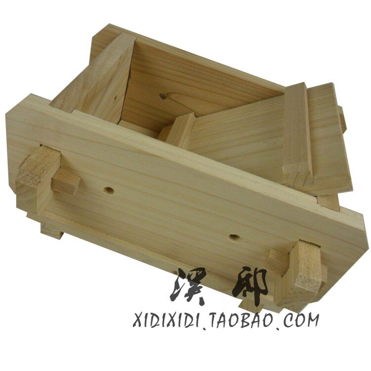 【溪邸】豆腐模具 豆腐框木家用DIY 压豆腐工具 杉木可拆卸 3-5斤