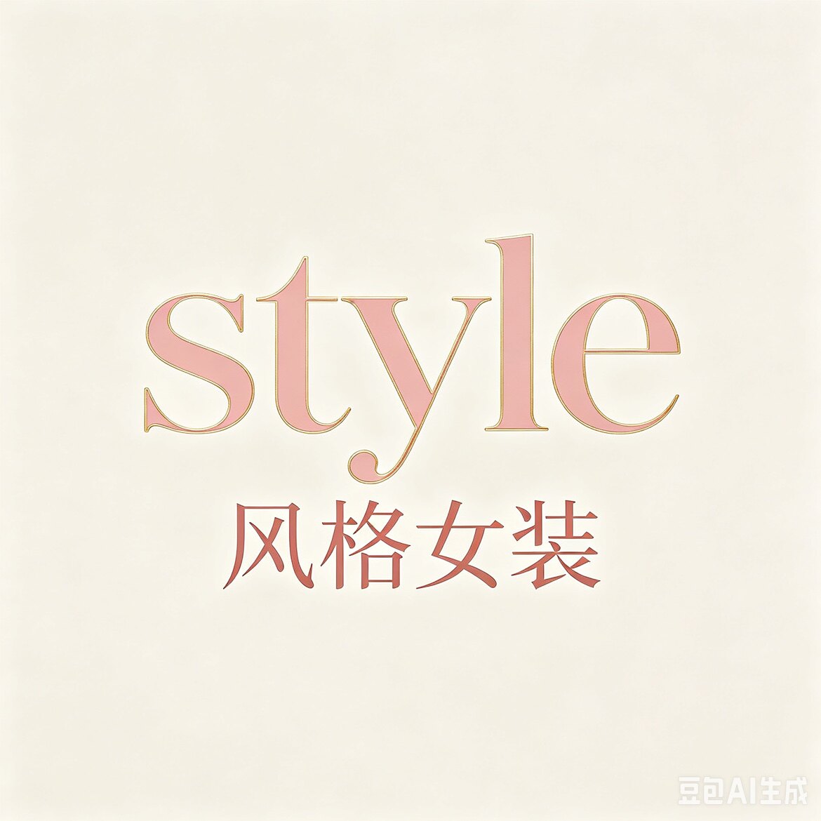 新中式国潮妈妈装的LOGO