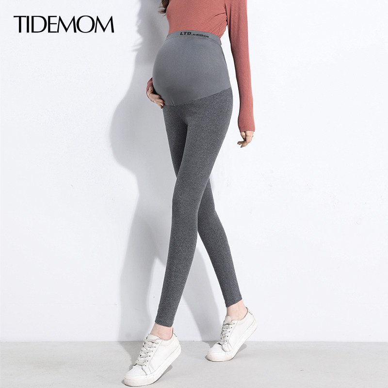 Pregnant Woman Nitchhiking Pants Spring Autumn Rush Moms Fashion Big Size Nursery anti-fall Crotch Spring Dress Pregnant Woman Pants Spring Outwear Long Pants