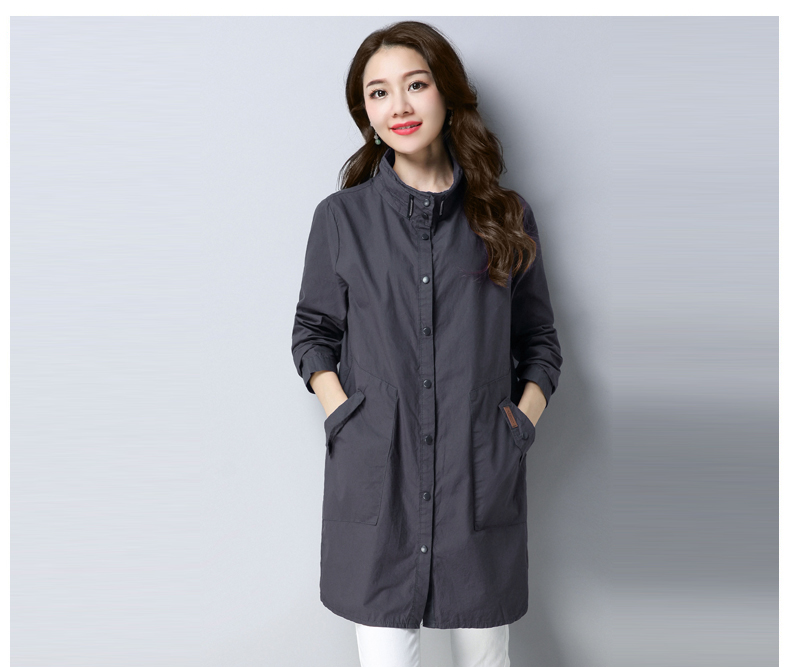 Trench pour femme EUNMSI    en Polyester - Ref 3226777 Image 23