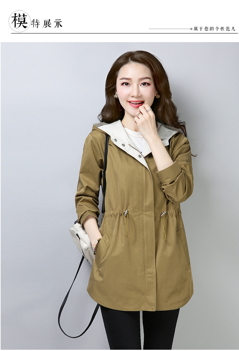 Trench pour femme EUNMSI    en Coton - Ref 3228367 Image 14