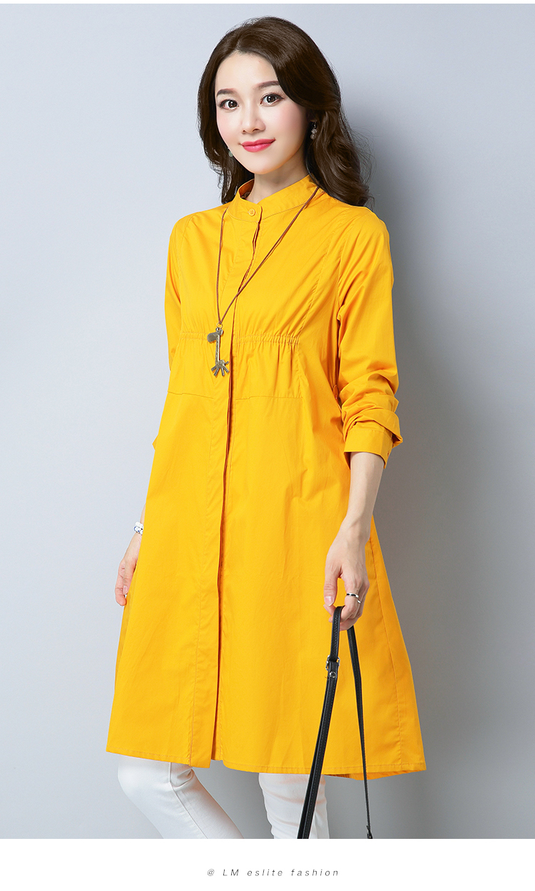 Trench pour femme EUNMSI    en Coton en Coton - Ref 3226873 Image 25