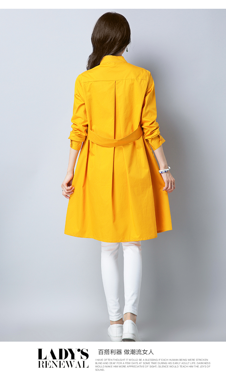 Trench pour femme EUNMSI    en Coton en Coton - Ref 3225761 Image 28