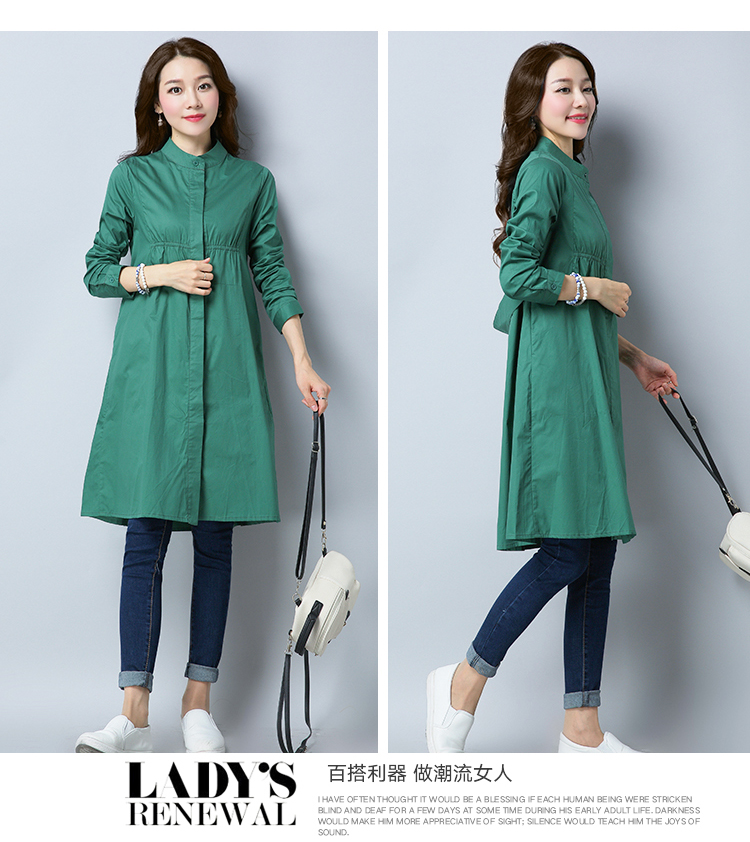 Trench pour femme EUNMSI    en Coton en Coton - Ref 3226873 Image 16