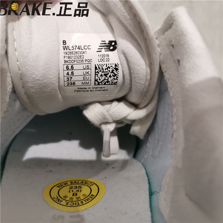 CÂN B / NG MỚI / Giày nữ NB giày thể thao Giày chạy bộ WL574VDG / NVC / LCC / CLC / VDR - Giày chạy bộ giày sneaker